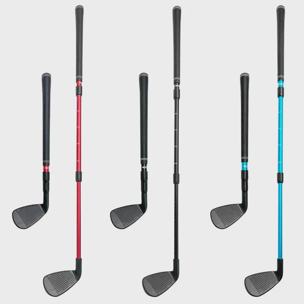 Telescopic Three-Section Golf Chipping Club for Indoor and Outdoor Practice