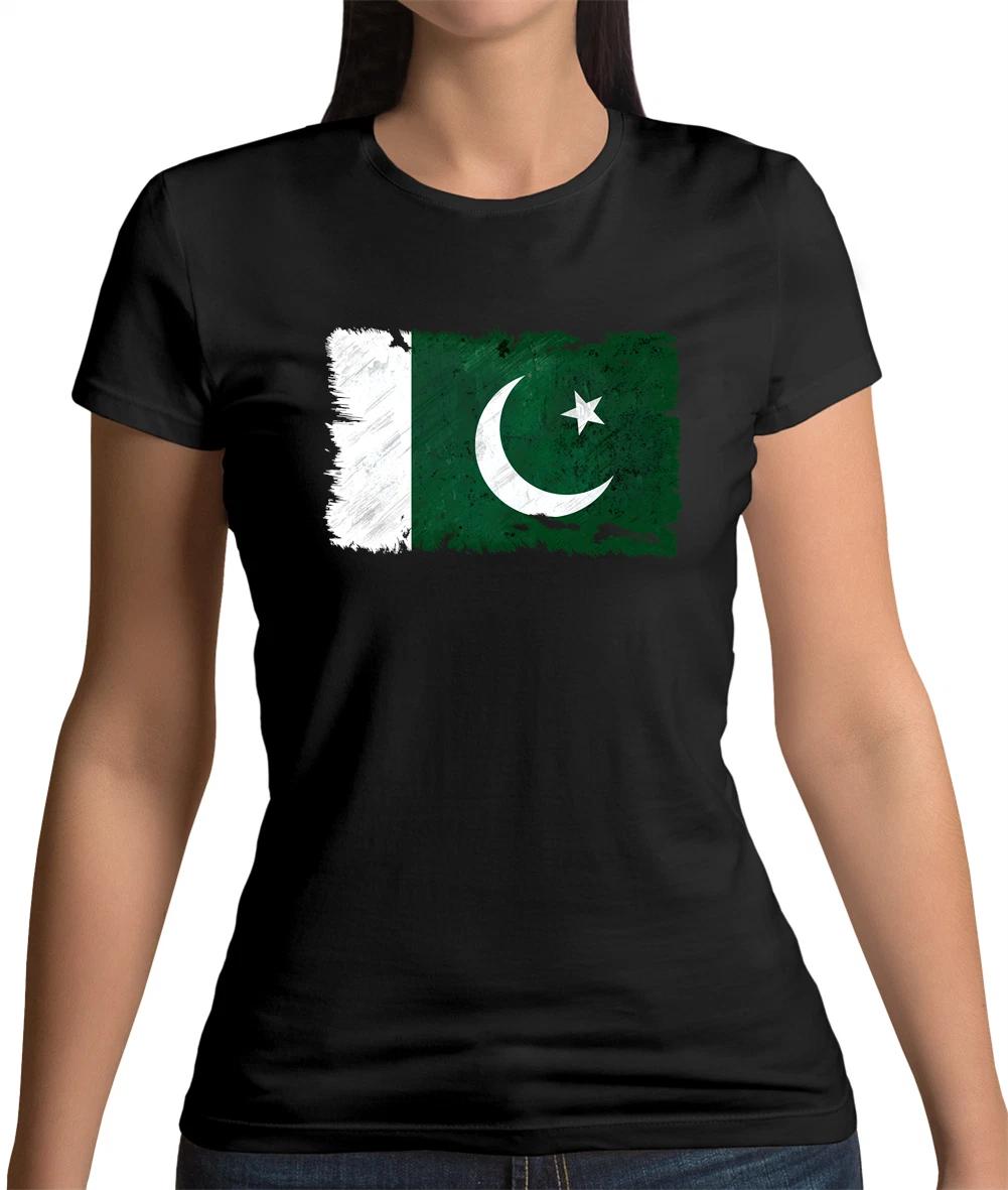 Pakistan Flag Womens T-Shirt - Flags - Country - Republic - Islamabad XL