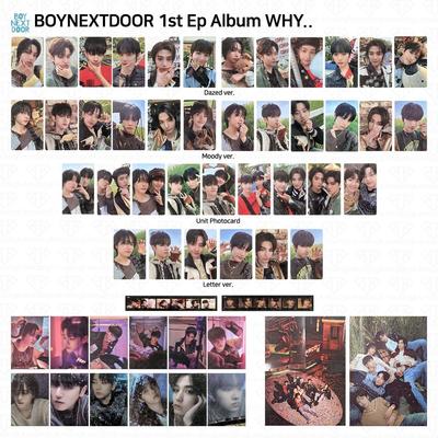 1. EP album PROČ.. Dazed Moody Letter Ver Photocard Pohlednice KPOP
