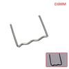 Punti per Cucitrice a Caldo 0.6/0.8mm Chiodo per Saldatura 100pz Per Kit Paraurti Auto