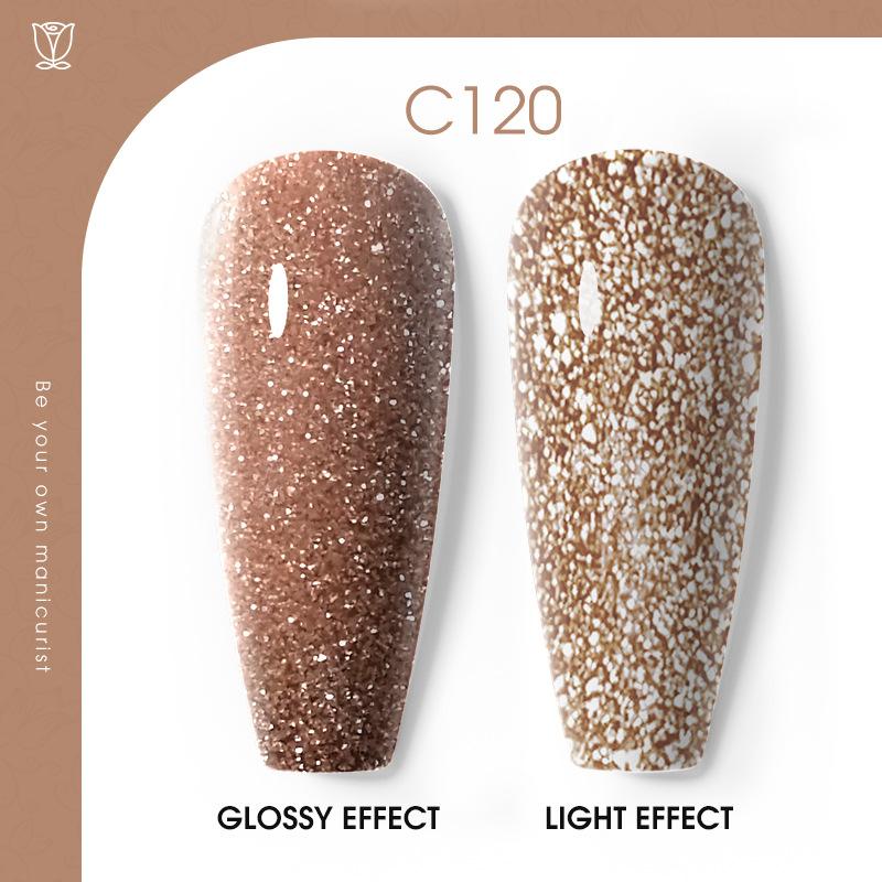 Flash Diamond Nail Polish Glue Nail Art Nail Art Glue Plastic Nail Polish Glue Popular Color Broken Diamond Leave-On