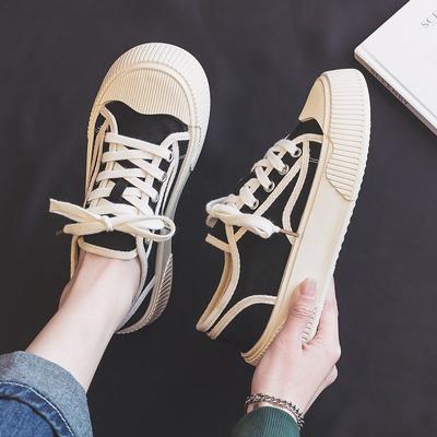 Spring/Summer New Black Canvas Shoe Fashion Breathable Thick Sole Shoes Casual Sports Shoes Sneakers Tenis Zapatillas