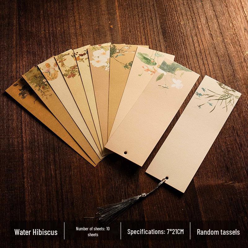 Handmade Chinese Xuan Paper Bookmarks for Painting and Calligraphy