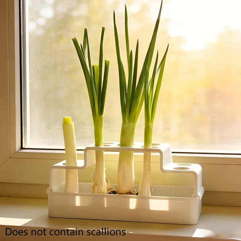

Hydroponic Herb Garden Planter,3-Tier Indoor Vegetable Growing Kit for Kitchen Countertop білий