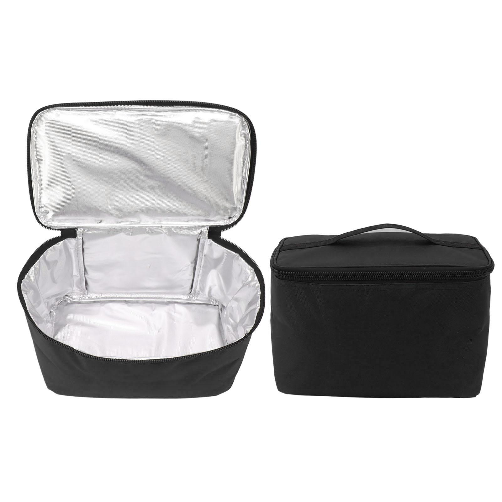 

Insulated Grocery Bag Reusable Portable Shopping Collapsible Cooler Food Transport Carrier Oxford Cloth 10L