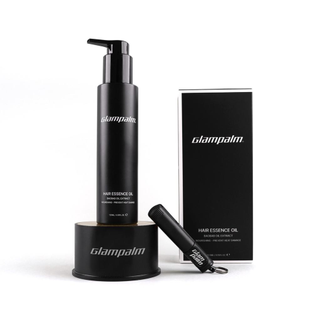 Glampalm Baobab Protein Oil 123ml Damaged Hair Care Beauty Salon Essence 123ml black oil