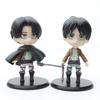 Unique Attack On Titan Eren And Levi Pvc Figures 10cm Gashapon Toys For Stylish Home And Car Decoration