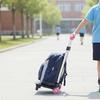 Verstellbarer Rucksack-Trolley-Rahmen | Teleskopischer Zuggriff, Faltbare Basis, Rollender Bücherrucksack