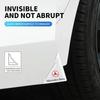 2Pcs Car Door Corner Protective Cover Anti-collision Stickers For Mercedes Benz A C E Class GLE GLB GLC W205 W212 W213 X253