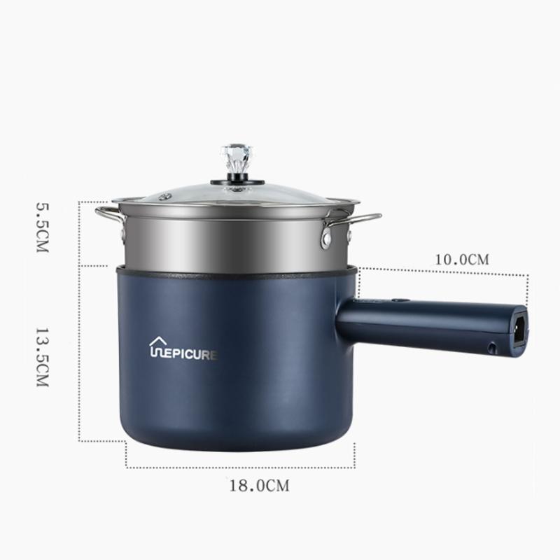 Panela elétrica multifuncional Panela elétrica Mini frigideira Panela de macarrão instantâneo