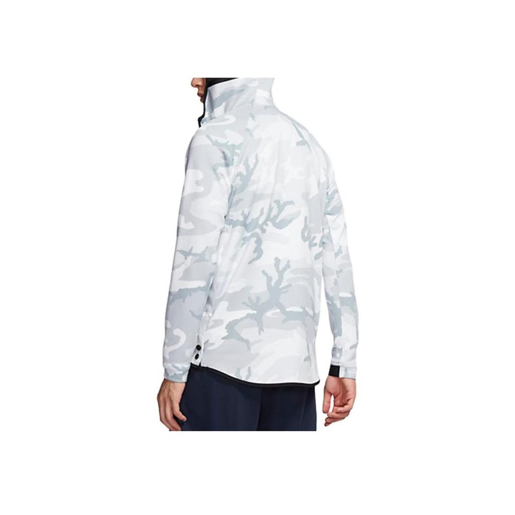 Nike Thermaflex Showtime Full Zip Hooded Camouflage Sports Jacket Men Jacket Wolf-Grey AT4695-012