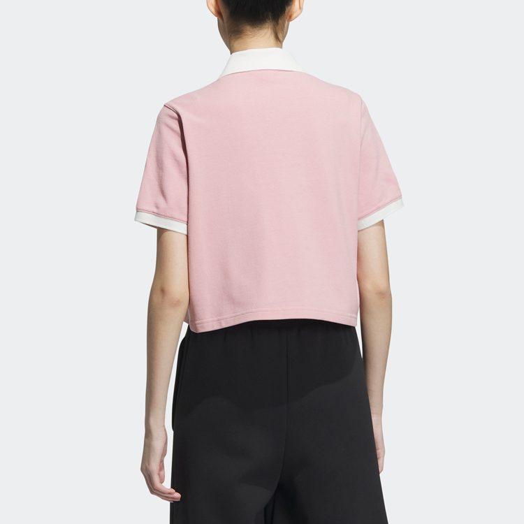 Adidas Originals Polo Shirt Women's Miracle Purple Pink IP1778
