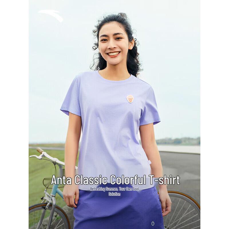 Anta Women s Cold Brew Short Sleeve T-shirt XS
