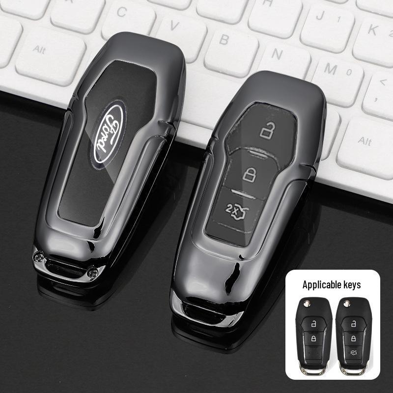 Premium Metal Protective Key Case for Ford Mondeo - Unisex Design