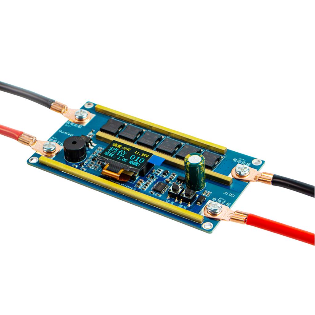 12V Portable Spot Welder DIY Kit 18650 Lithium Battery Spot Welder PCB Circuit Board 100-Step Power Adjustable for Nickel Sheet