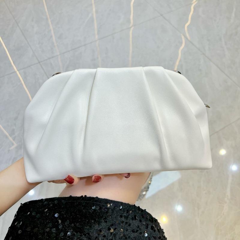 Hand-held Bag, Evening Bag, Fashionable Pleated Bag, High-end Crossbody Bag, Little Bag