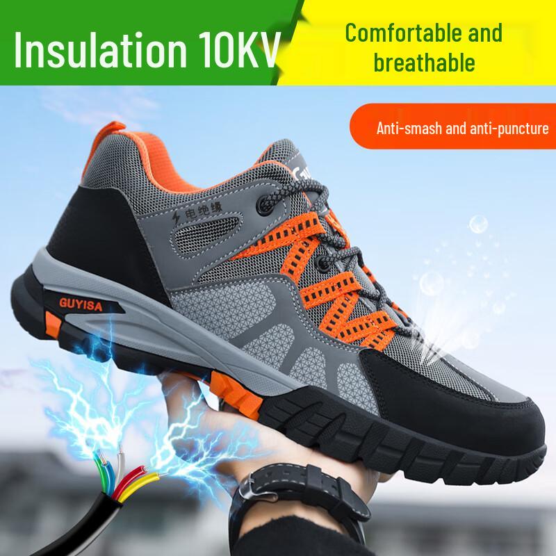 Jingtu Men s 10KV Insulated Safety Work Shoes 42