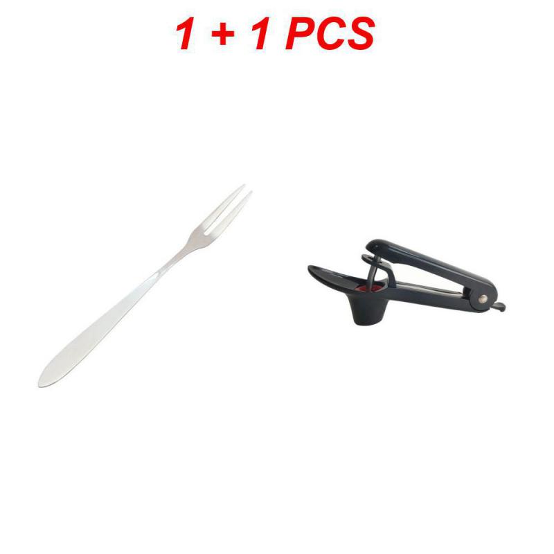 Cherry Core Seed Remover Kitchen Accessories Olives Go Nuclear Device Cherry Pitter Free Give Plastic Fruits Gadgets Tools