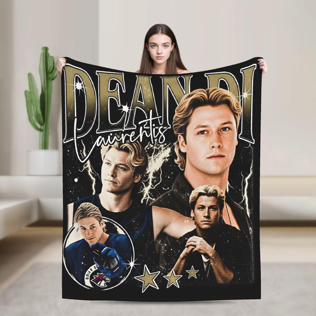 Dean Di Laurentis Off Campus Poster Warm Comfy Blanket For Sofa Home Print Throw Blanket Spring Plane Travel Flannel Bedspread