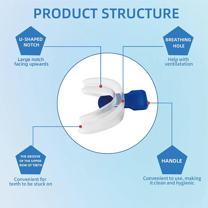 Anti-Snoring Sleep Aid Mouth Guard For Bruxism Mouthpiece Sleeping Snoring Device Anti Grinding Dental Night Guard