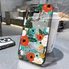 Passionate Flowers Phone Case For IPhone 16 Pro 17 14 11 13 12 15 Pro Max 16e 17E Plus Air Shockproof Soft Clear Cover