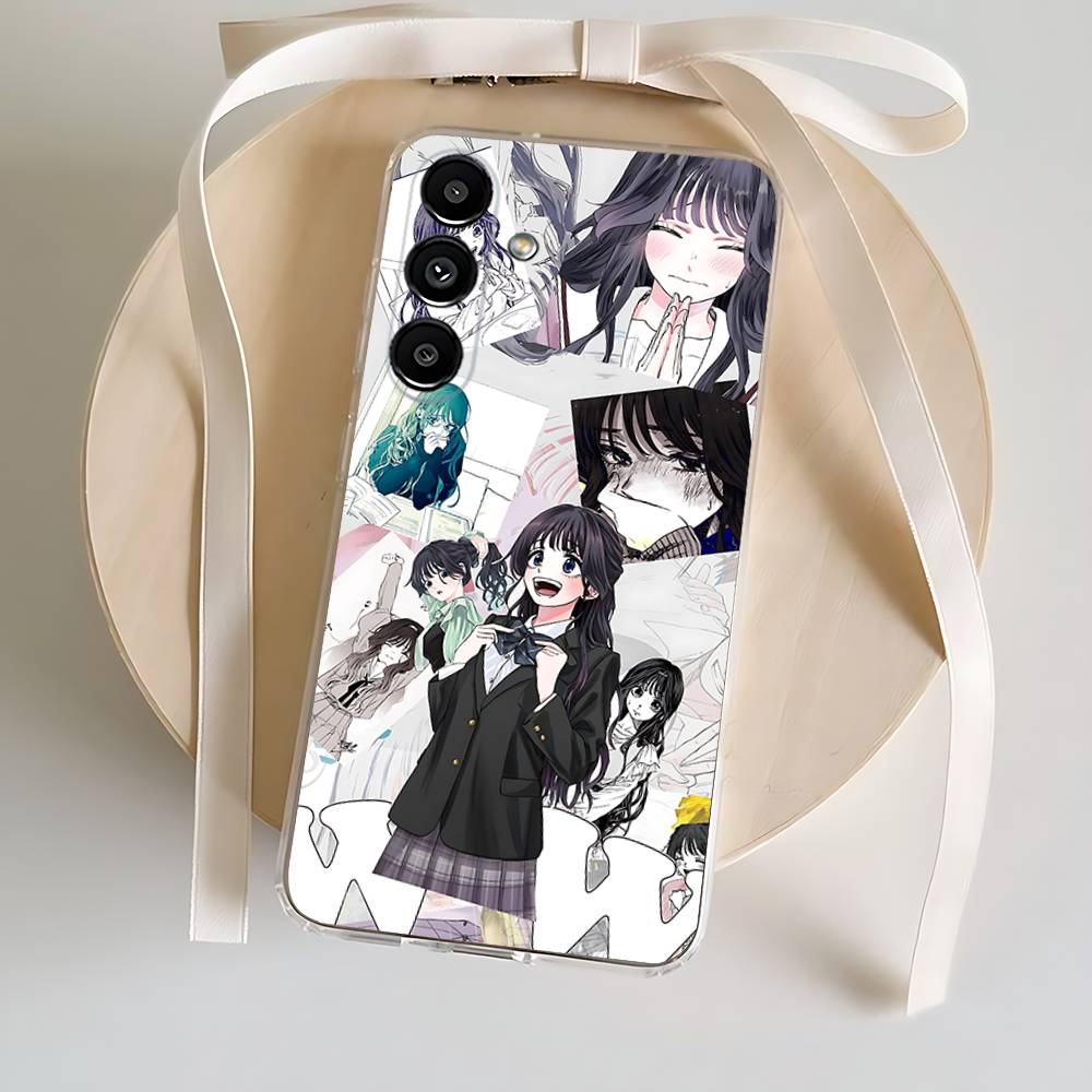 

Kaoru Hana Wa Rin To Saku Phone Case For Samsung S24,30,21,22,23,20 FE,lite,PIus,Ultra,5G,Note,9,10 Transparent Cover SamsungS10plus