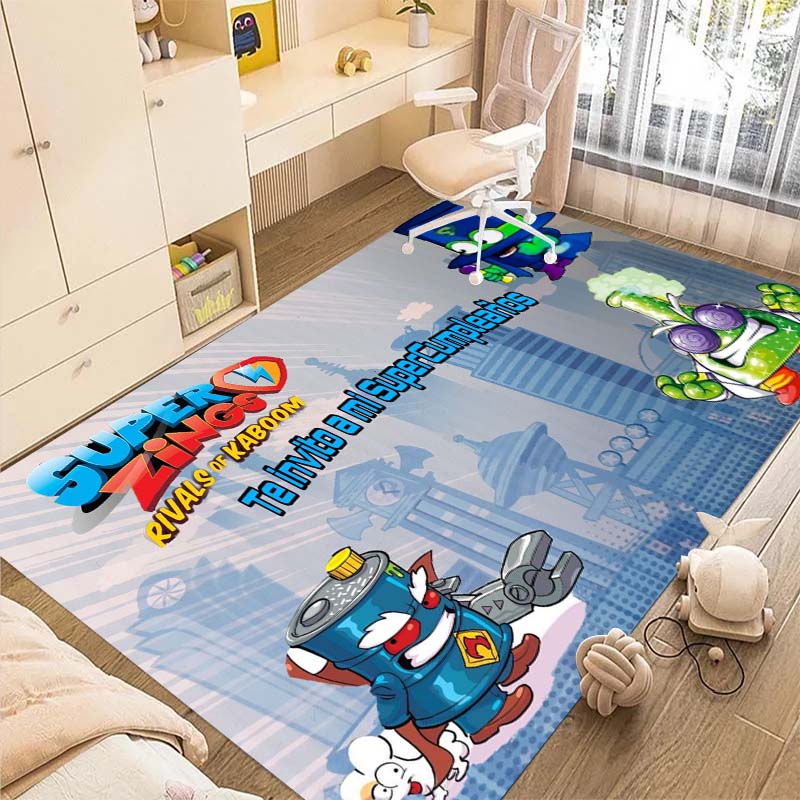 SuperThings Themed Rugs Are Available for Living Rooms, Homes, and Bedrooms. 40x60cm( 15x23in )