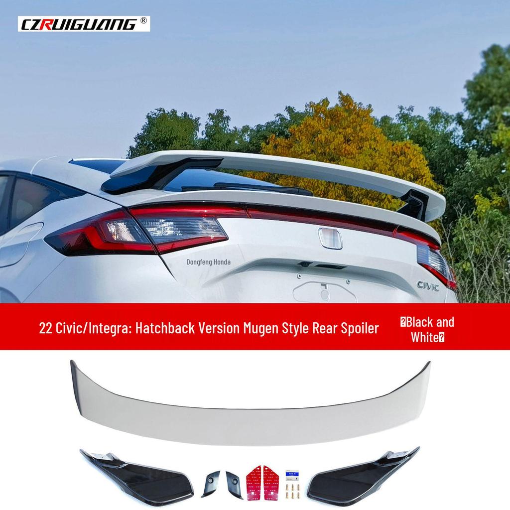 Honda Integra/Civic Front Lip, Rear Spoiler, Side Skirts, Rear Lip, Louvers, and Exhaust Tips Body Kit