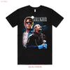 Liam Gallagher Homage T Shirt Top Retro Vintage UK EU Tour 2025 Merch Vintage Washed Versatile Fashion Designer Clothes