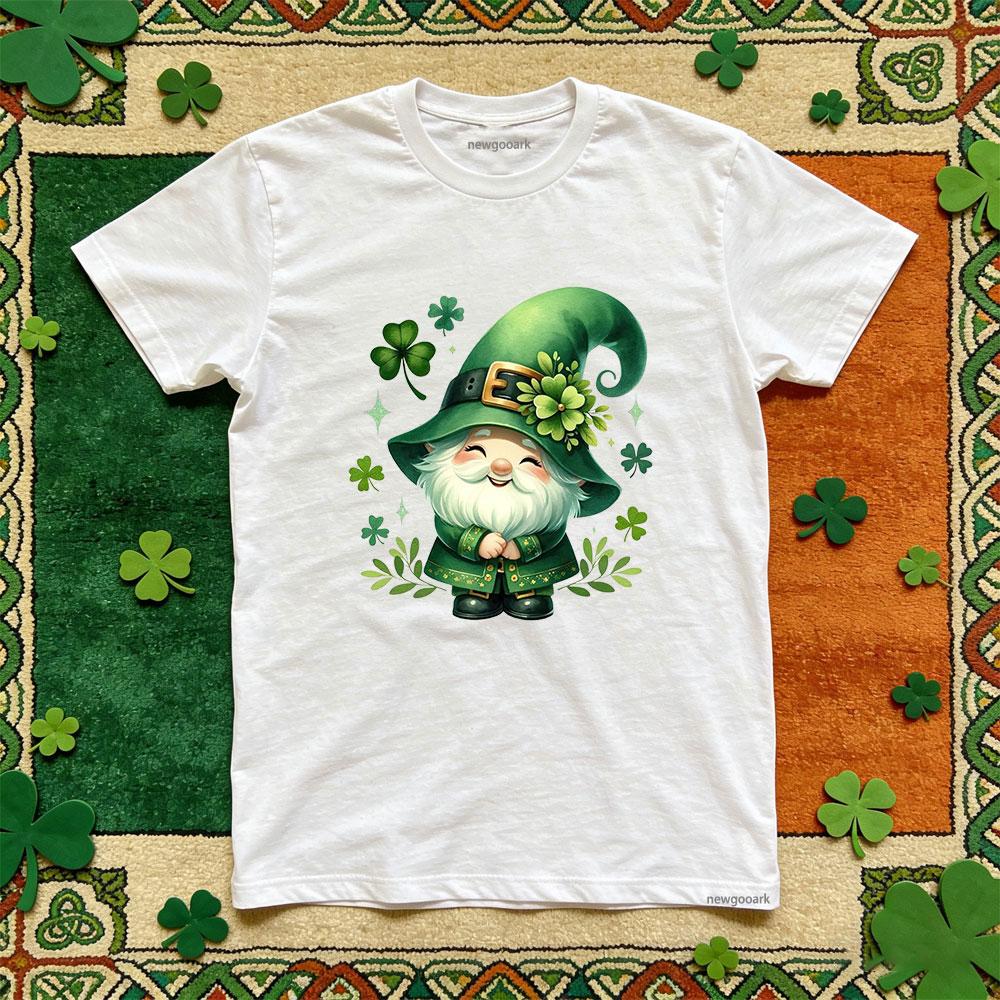 Saint Patrick Retro t shirt Unisex cotton Casual funny festival green printed T shirt lucky Irish woman man Adult Party tee