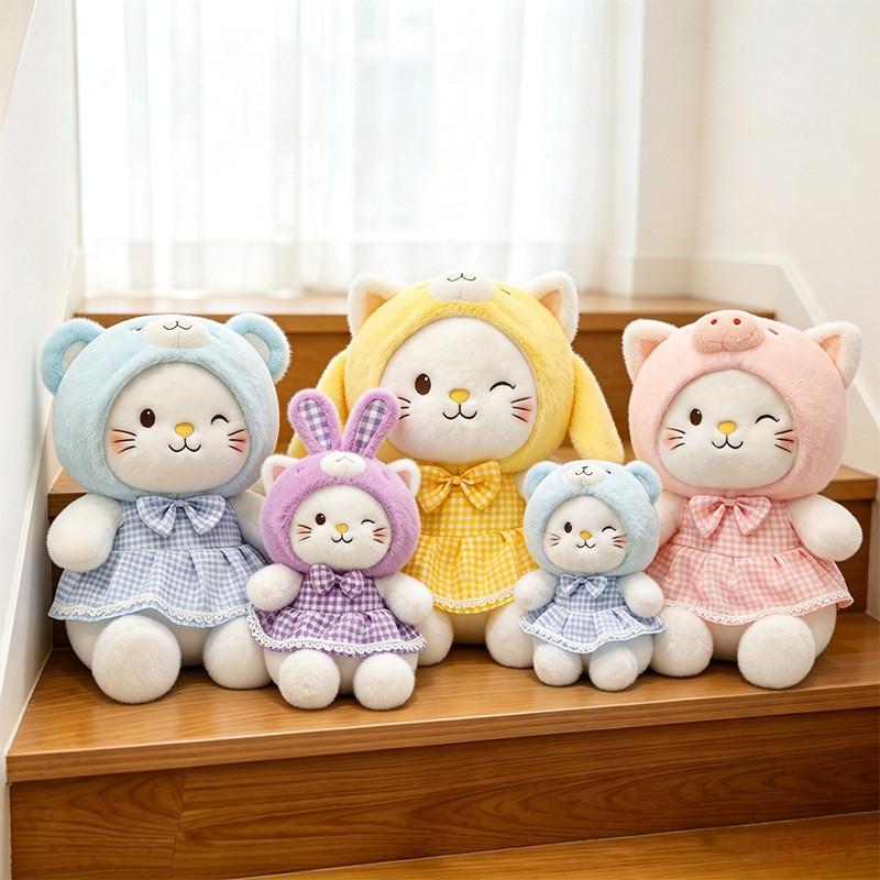 Fluffy Sheep Plush Toy With Pp Cotton Filling For Kids And Teens Gift