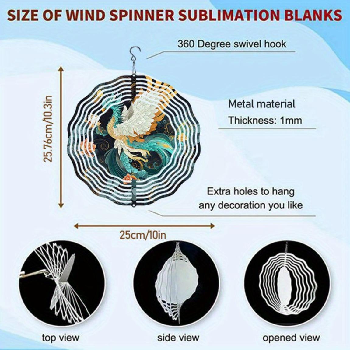 

Белый Зеленый Колокольчик Ветра Феникс Уличный Садовый Декор для Патио Всепогодный 3D Искусство с Вращающимся на 360° Крючком Праздничный Рождественский Подарок