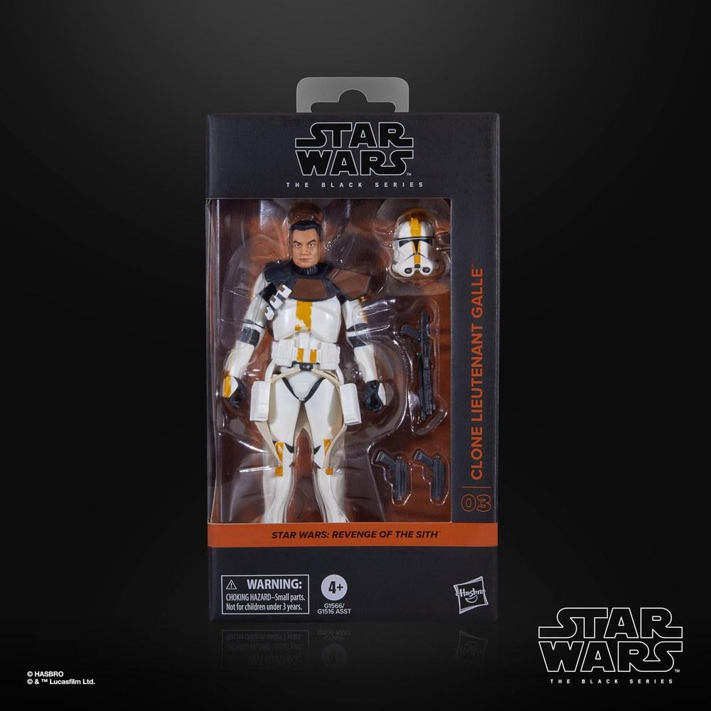Hasbro Star Wars The Black Series Clone Lieutenant Goor Action Figure 6-Inch Episode III Revenge of the Sith Premium Collectible