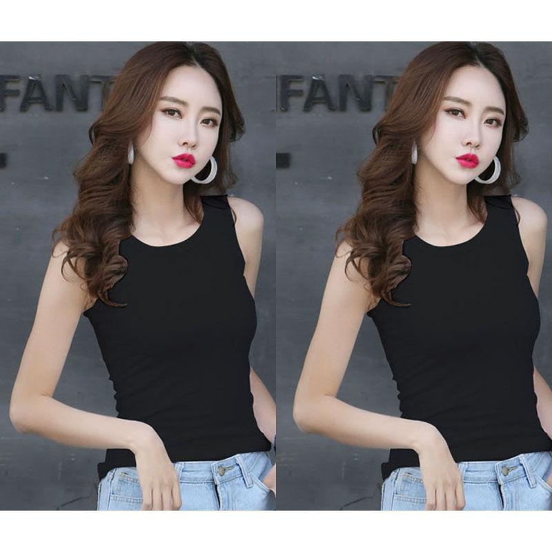 Regata de emagrecimento de cor sólida da moda para mulheres