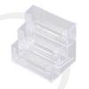 Transparent Business Card Case  Acrylic Card Storage Box Multi-Layer Business Card Holder Capacity For Exhibitions