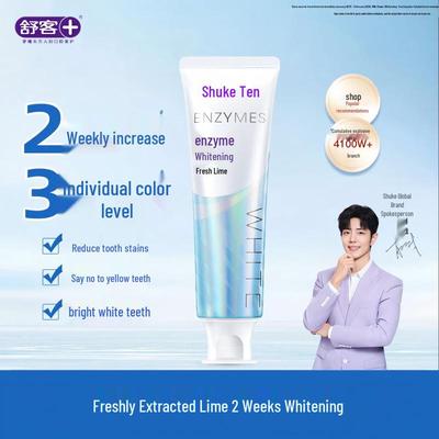 Shuke Fresh Lime Enzyme Whitening Toothpaste