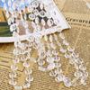 Garden Diamond Hot 10m Xmas Clear Party Wedding Diy Curtain Bead Strand Acrylic