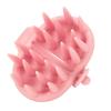 Silicone Bath Shower Body Scrubber Cleansing Brush Men Women Portable Exfoliating Shampoo Brush Pink