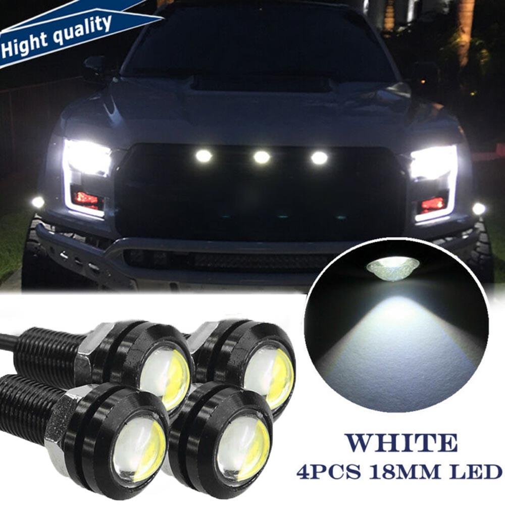 4/6/8pcs Car Light Front Grille Lamps Bumper Grill Hood Amber Led Lights  For Dodge RAM 1500 2500 3500  Interior Car Accessories