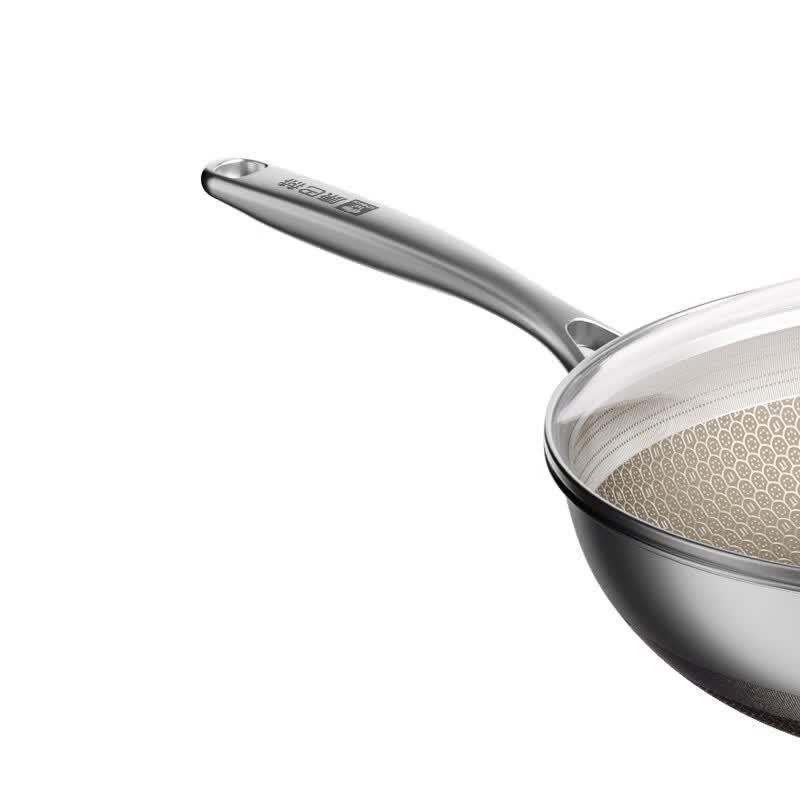 KBH 32cm Honeycomb Non-Stick Stir-Fry Wok