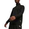 Puma Veste d'entraînement tissée à zip complet avec imprimé lettre Vestes pour hommes Noir 523859-01