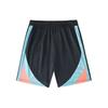 Anta Basketball Series Buchstaben Farbblock Mittelhoch Taille Gerade Lässige Shorts Herrenshorts Schwarz 152421310-2