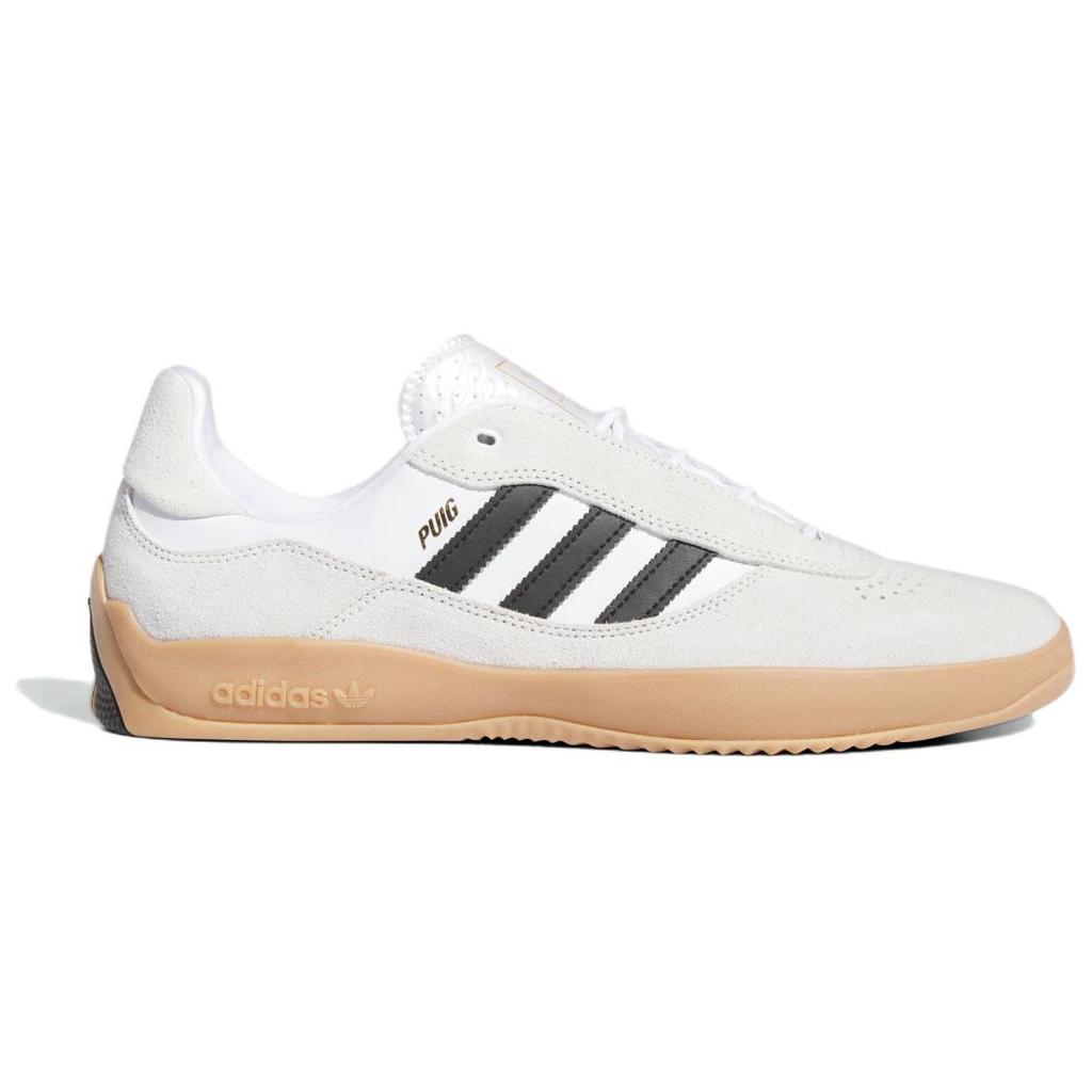 Adidas Puig Białe Czarne Gumowe Sneakersy Unisex Kryształowo-Białe Rdzeniowo-Czarne IF4632