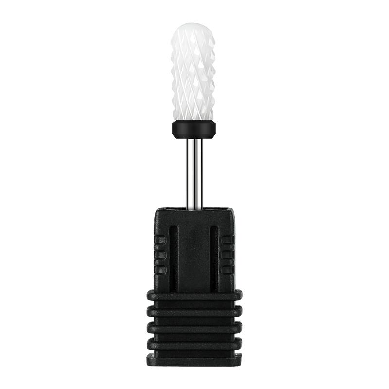 Ceramic Carbide Nail Drill Bits Rotate Electric Ceramic Milling Cutter For Manicure Pedicure Tools