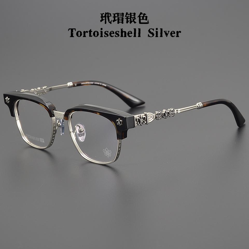 New Exquisite Acetate Luxury Women Square Glasses Frame Classic Fashion Men s Leisure Business Daily Decoration Titanium Glasses A1