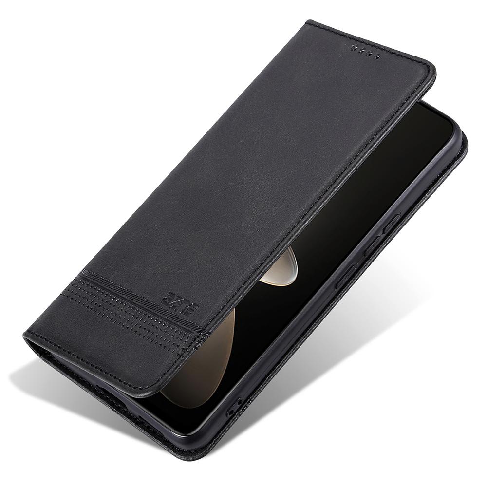 AZNS Für Honor 300 Hülle Rindsleder Textur PU Leder Brieftasche Handyhülle