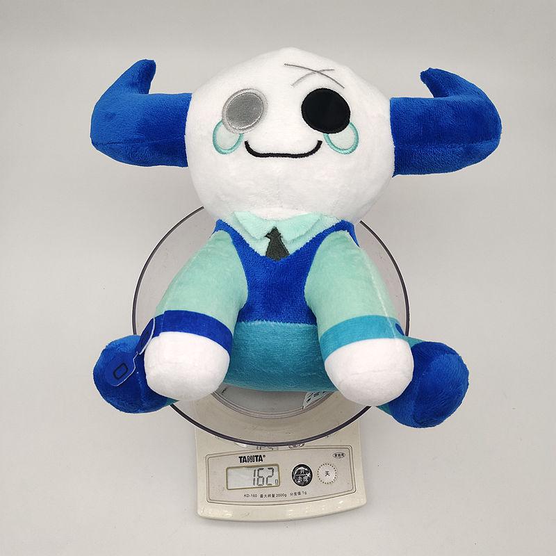 Plush Monster Series Double-Horned Cow Toy Doll