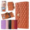 Leder Klapphülle Für Für Samsung Galaxy S25 Ultra S24 Plus S23 S22 S21 S20 Note20 Ultra Lanyard Crossbody Hülle Geldbörse Handyhülle