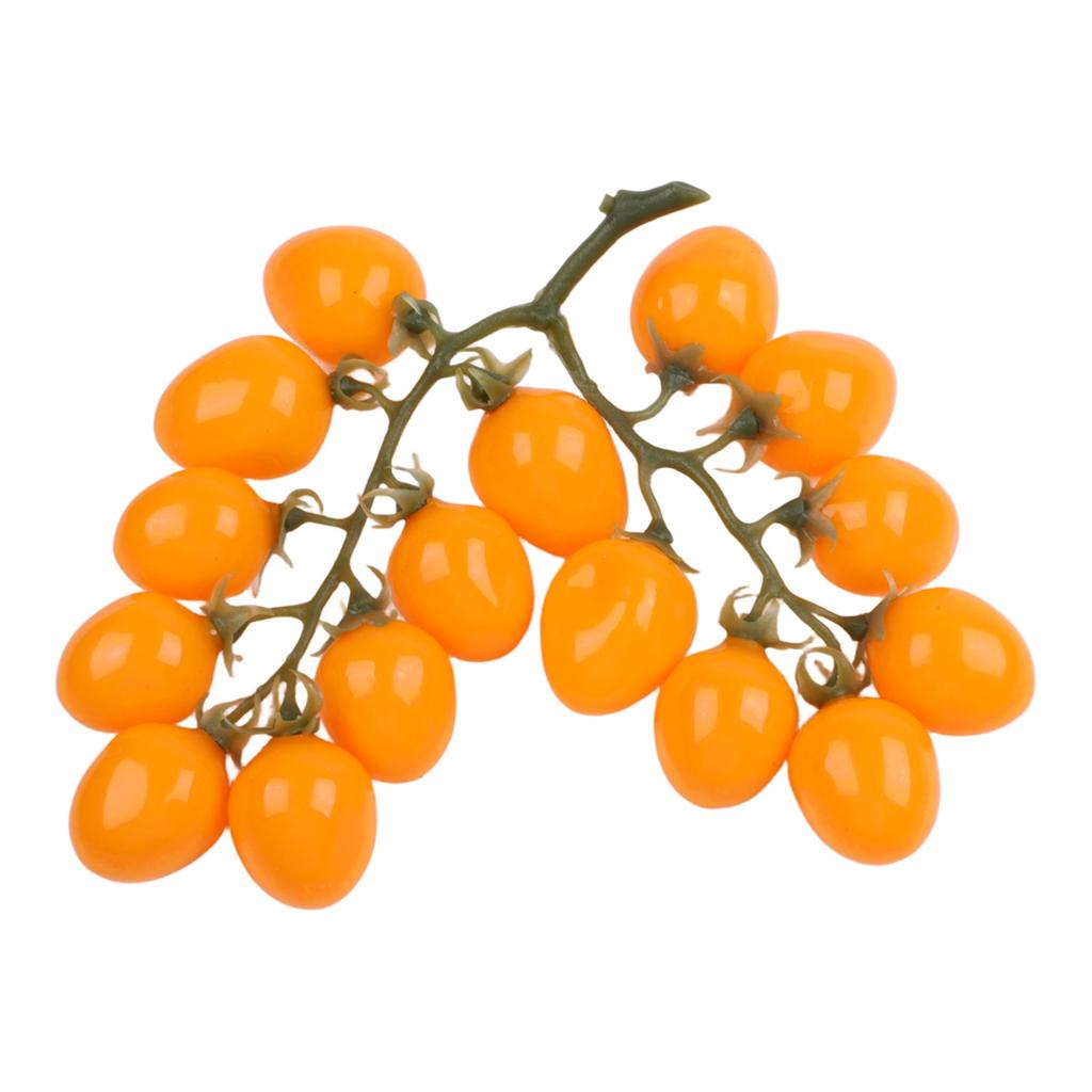Artificial Fake Red Vine Tomato 19cm Fruit Vegetable