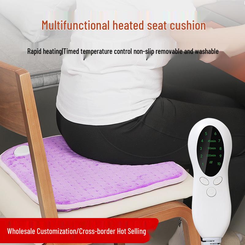 Multifunctional Electric Heating Cushion: Home, Office, Hand, Foot, Hip Warmer, Non-Slip Floor Mat